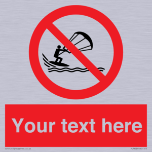 Custom No kite surfing